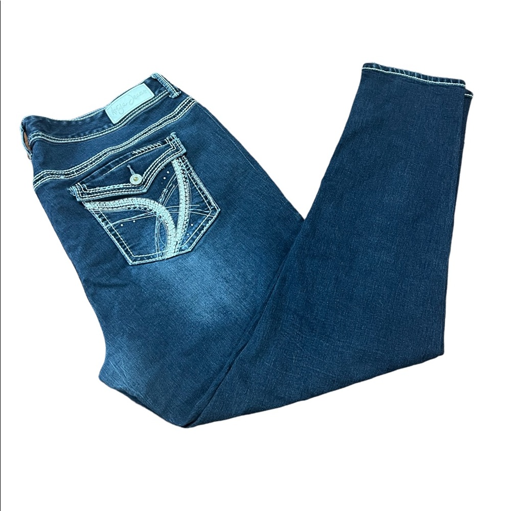 Ariya Skinny Jeans Cow Girl Jeans Size 18 Plus Size